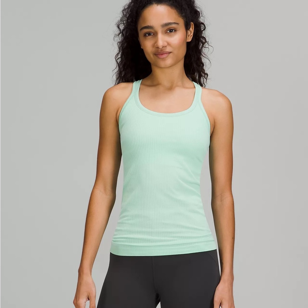 Lululemon Ebb to Street Tank NWT 6 Wild Mint